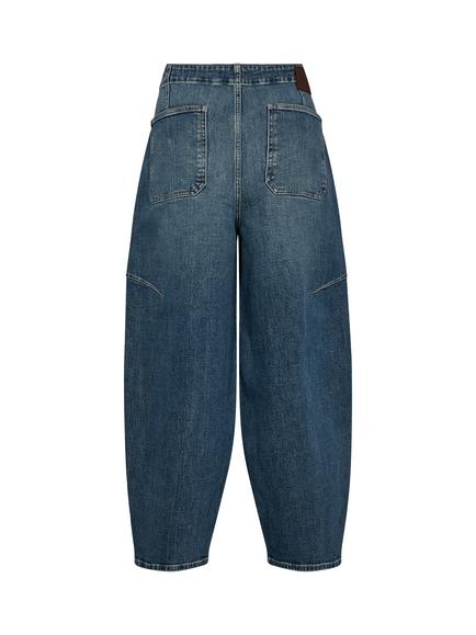 MOS MOSH Rosy Galleon Barrel Fit Denim Jeans - view 2, Vintage Blue