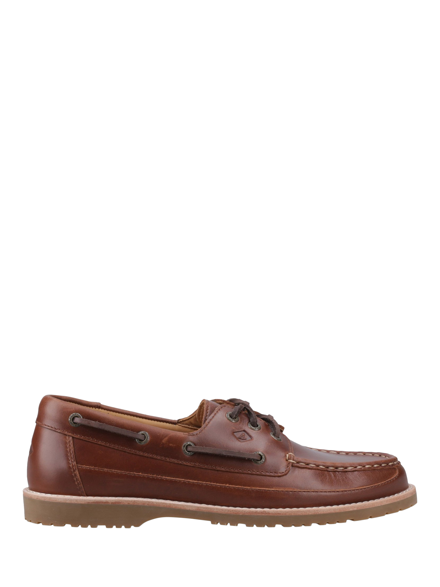 Sperry Topsider Leather Mini Lug Eye Boat Shoes, Brown