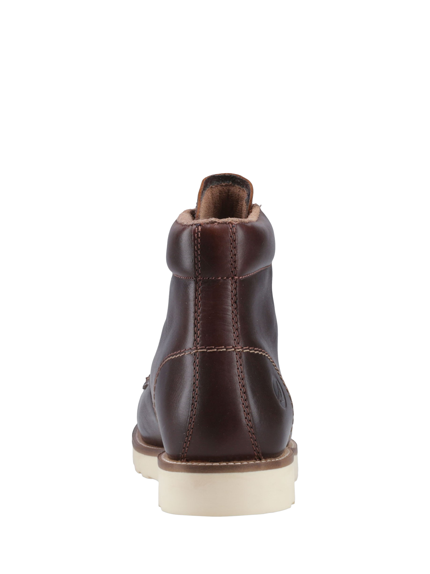 Product image 3 of 5, which shows Sperry Boston Leather Lace-Up Ankle Boots, Chocolate, 7