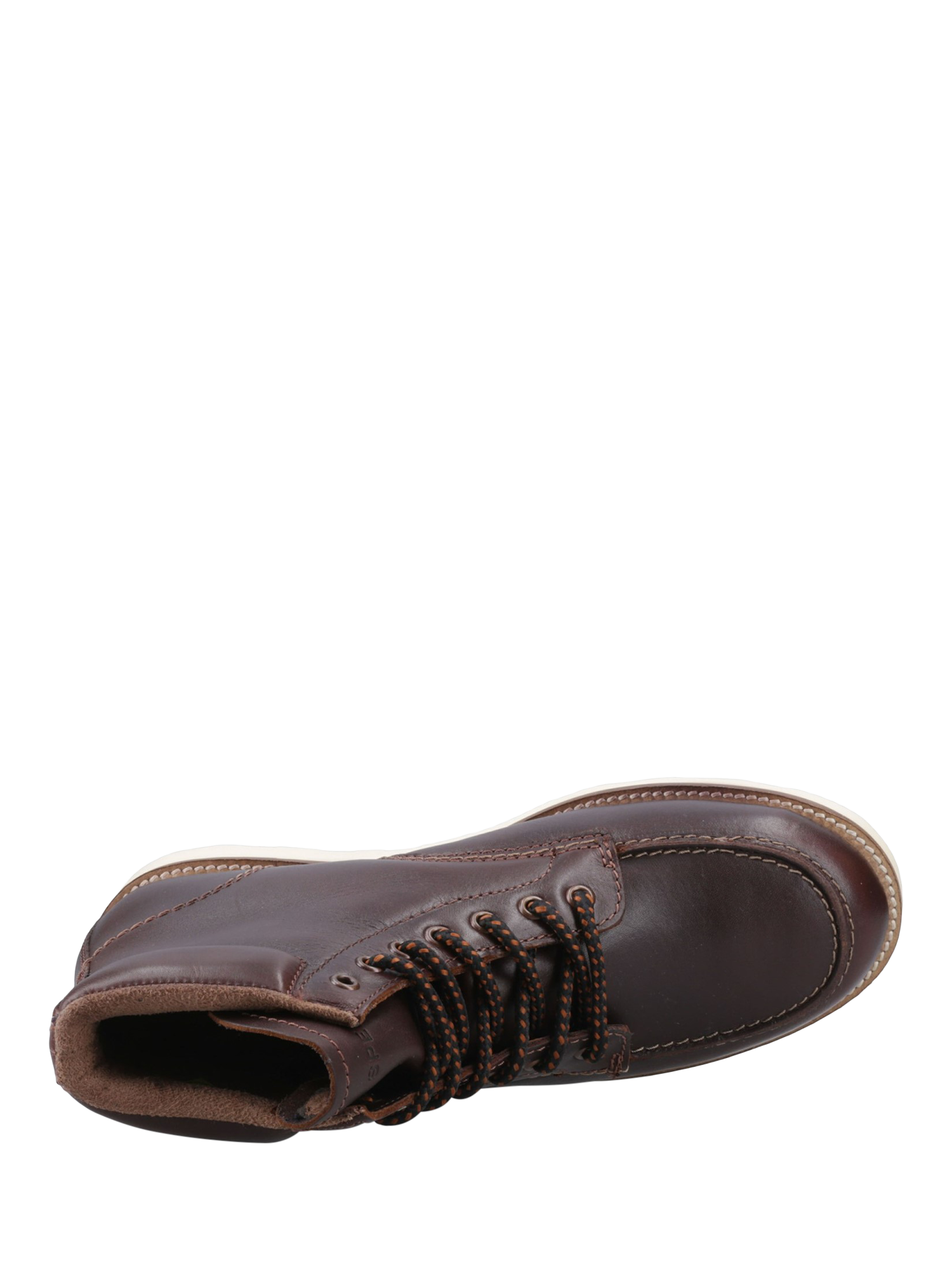 Product image 5 of 5, which shows Sperry Boston Leather Lace-Up Ankle Boots, Chocolate, 7