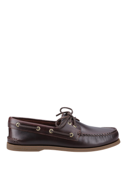 Sperry Authentic Original Leather Boat Shoes, Amaretto, Amaretto