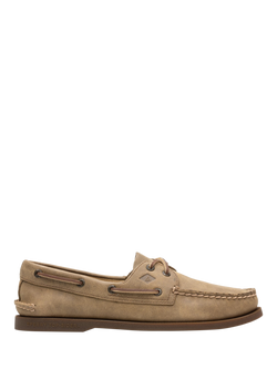 Sperry Authentic Original Leather 1 Eye Boat Shoes, Tan