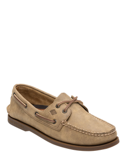 Sperry Authentic Original Leather 1 Eye Boat Shoes - view 2, Tan