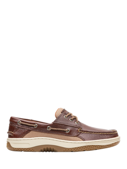 Sperry Billfish Nubuck 3 Eye Boat Shoes, Brown