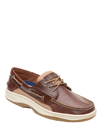 Sperry Billfish Nubuck 3 Eye Boat Shoes - view 2, Brown