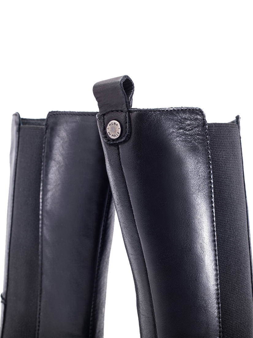 Product image 4 of 4, which shows Moda in Pelle Geelia Leather Calf Boots, Black, 3