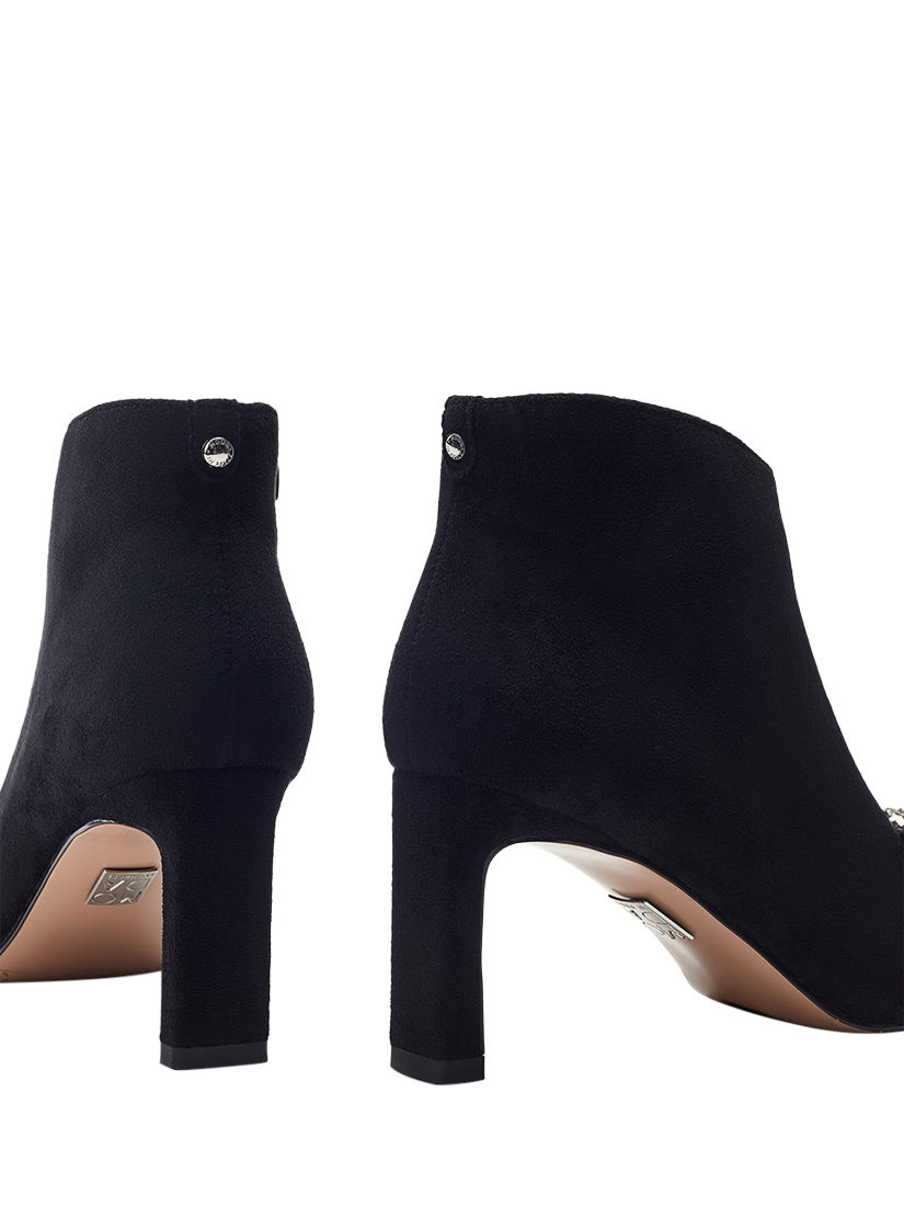 Product image 3 of 4, which shows Moda in Pelle Quinlain Suede Effect Ankle Boots, Black, 3