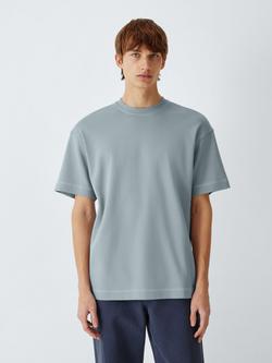 Kin Triple Stitch Cotton T-Shirt, Tradewinds