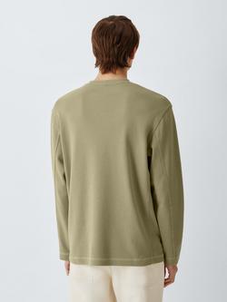 Kin Triple Stitch Cotton T-Shirt - view 2, Mermaid