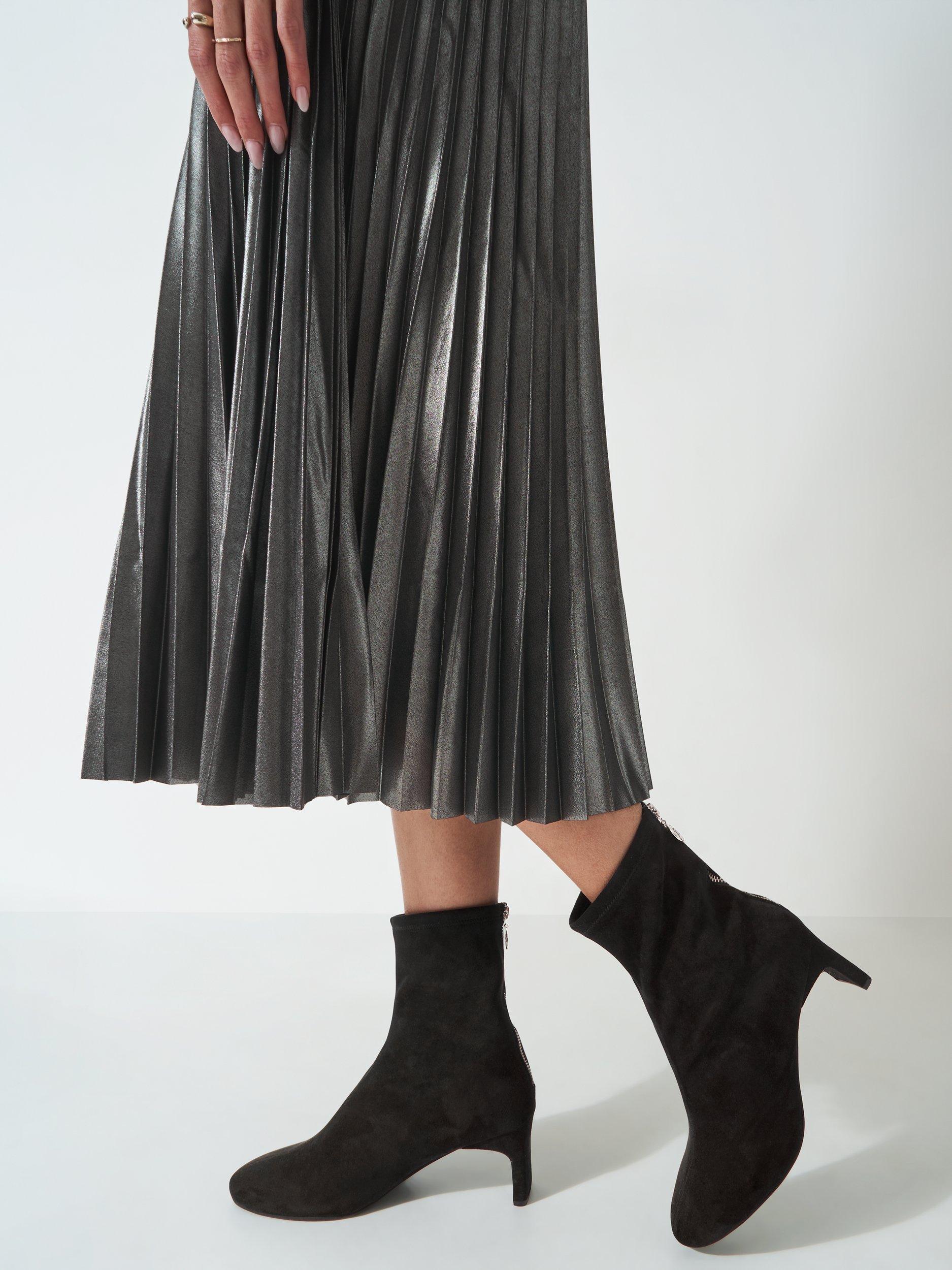 Product image 2 of 4, which shows Crew Clothing Suede Ankle Boots, Black, 8