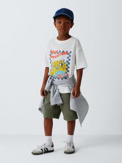 John Lewis Kids' Bermuda Shorts, Khaki - view 2, Khaki