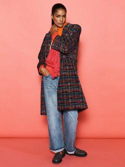 NRBY x BOYD Delphine Tweed Coat, Multi - view 2, Multi