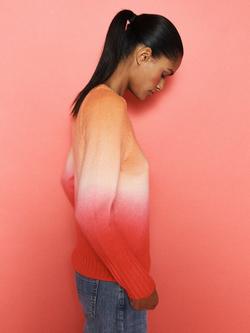 NRBY x BOYD Sunset Ombre Wool Rich Jumper - view 2, Sunset