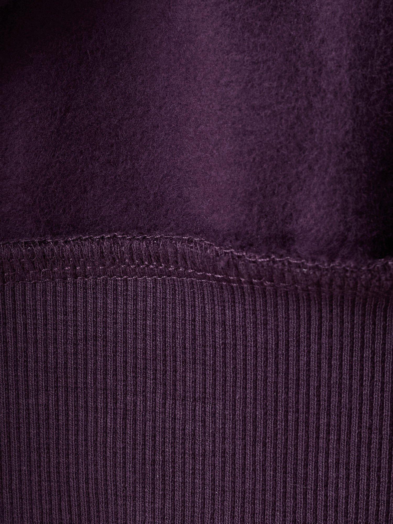 Product image 4 of 4, which shows Mango Kids' Copenhagen Sweatshirt, Dark Purple, 5-6 years