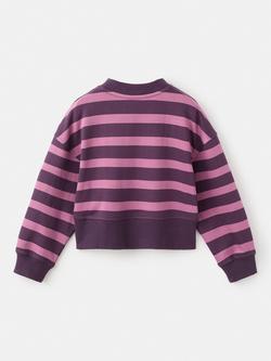 Mango Kids' Fresa Sweatshirt, Purple - view 2, Purple