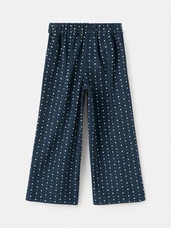 Mango Kids' Odette Trousers, Navy - view 2, Navy