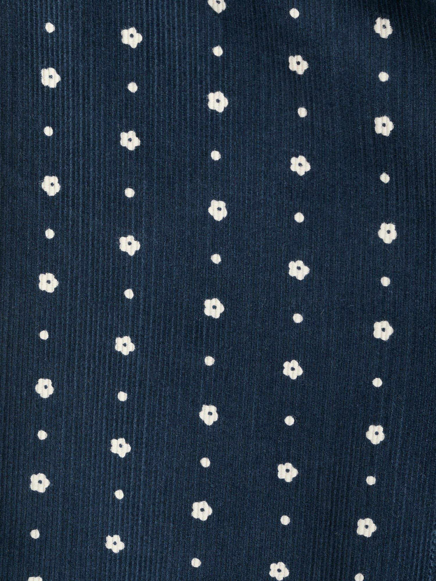 Product image 3 of 4, which shows Mango Kids' Odette Trousers, Navy, 11-12 years