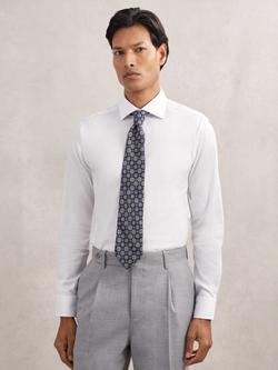 Reiss Bishopsgate Cotton Blend Shirt,, White