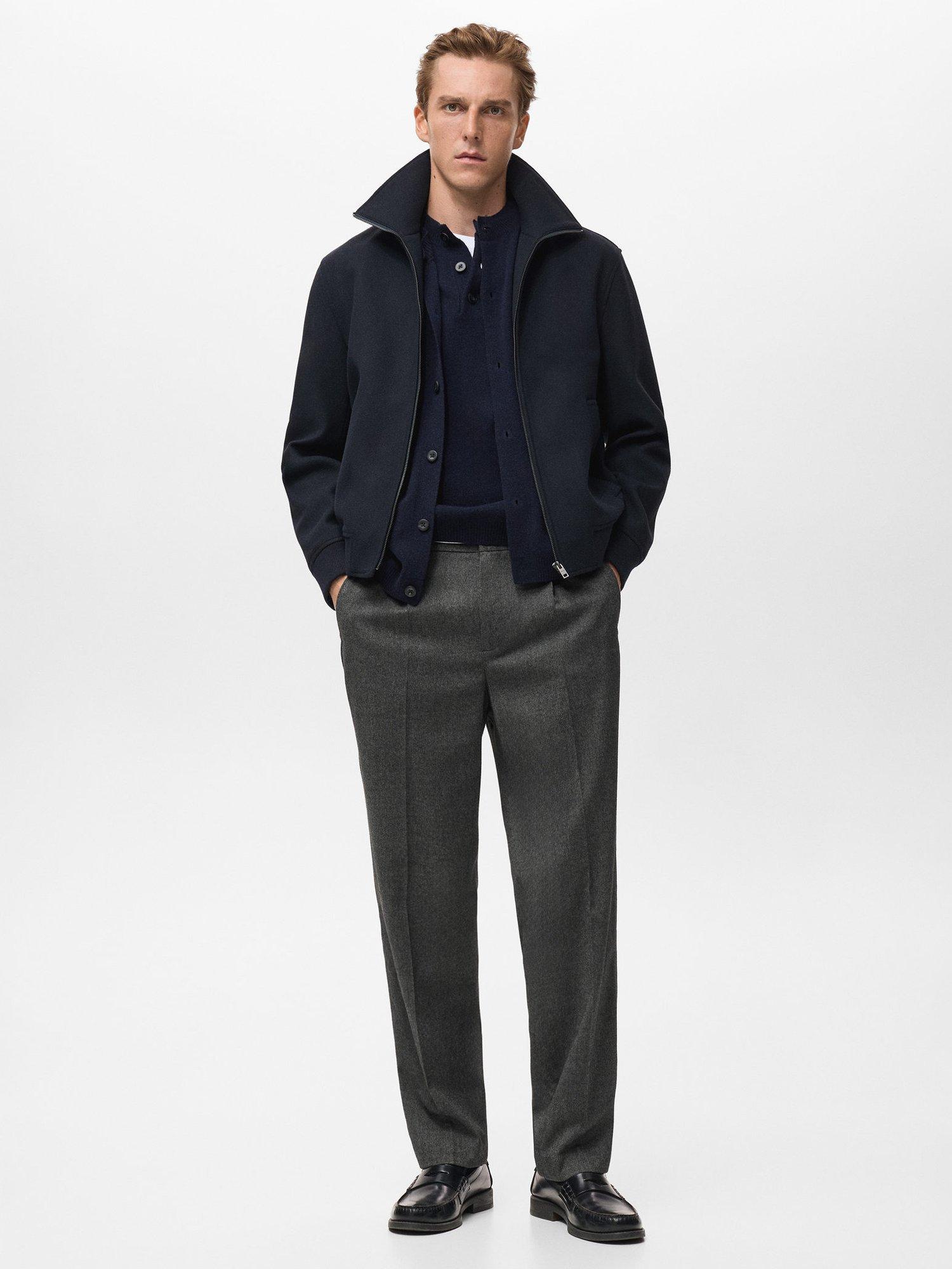 Product image 2 of 8, which shows Mango Rodri Windbreaker, Navy, L