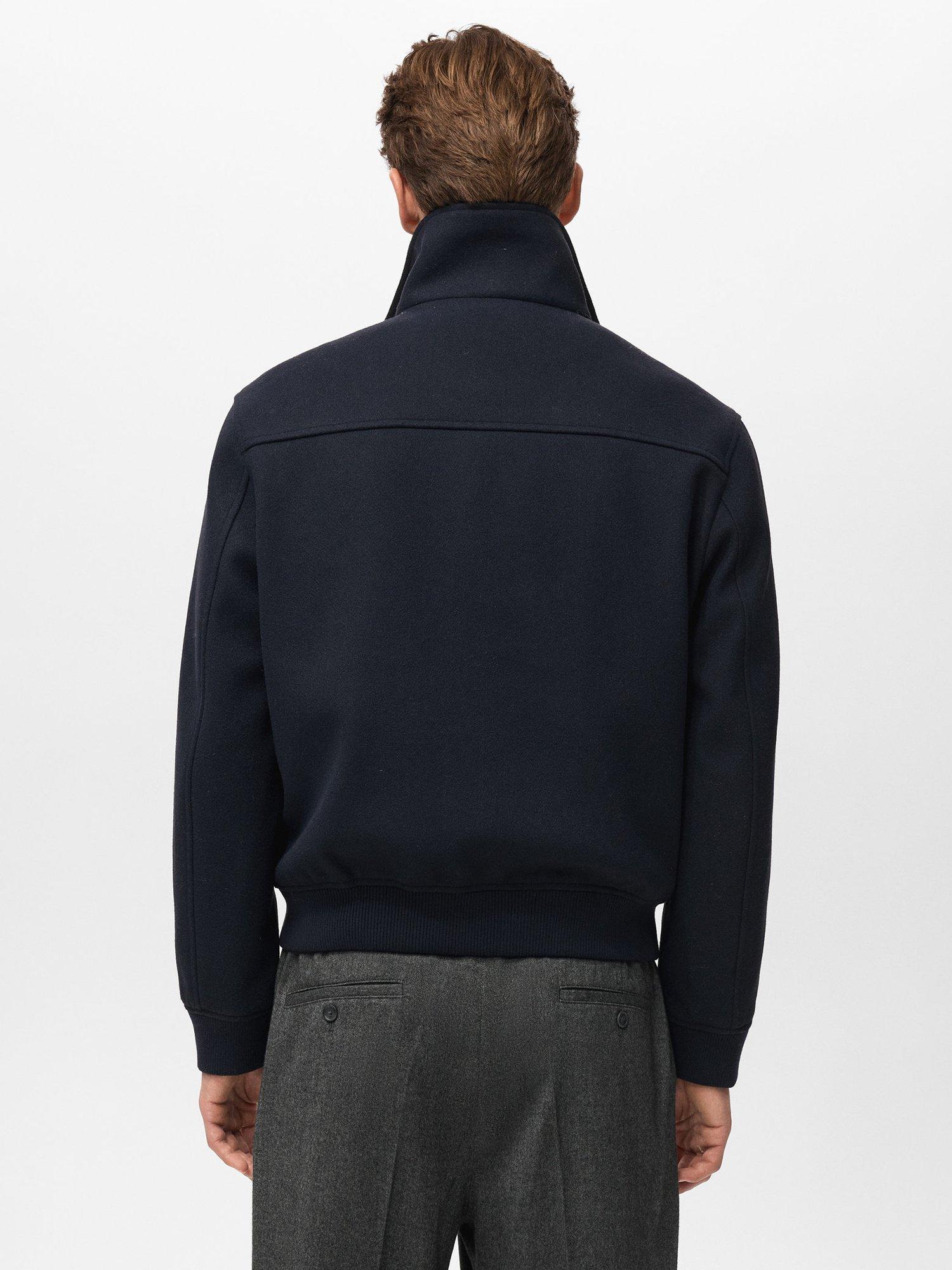 Product image 4 of 8, which shows Mango Rodri Windbreaker, Navy, L