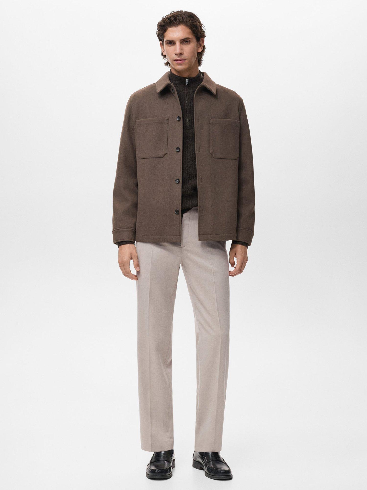 Product image 2 of 8, which shows Mango Savoir Trousers, Light Beige, 30