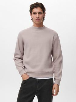 Mango Besalu Sweatshirt, Pastel Brown, Pastel Brown