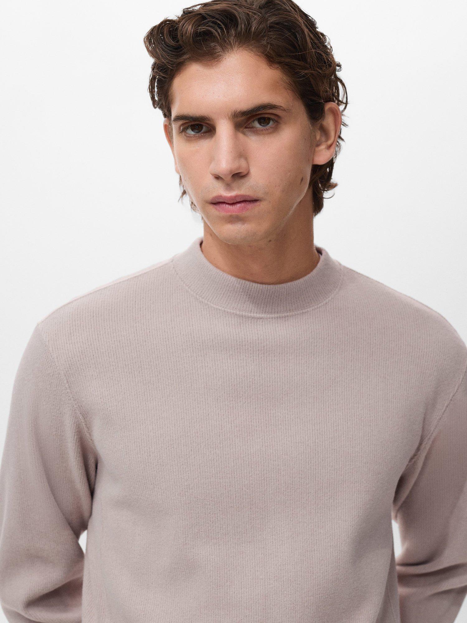 Product image 6 of 8, which shows Mango Besalu Sweatshirt, Pastel Brown, S