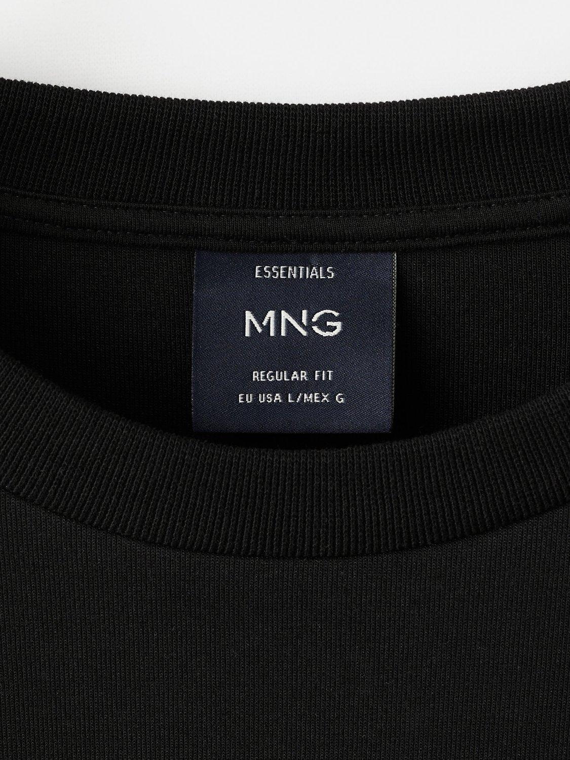 Product image 5 of 8, which shows Mango Nola Cotton Blend Sweatshirt, Black, S