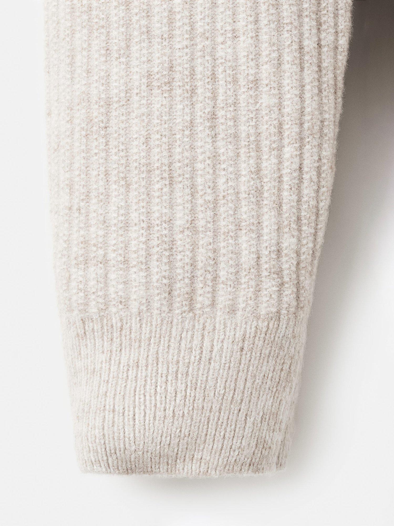 Product image 8 of 8, which shows Mango Park Crew Neck Jumper, Light Beige, XXL