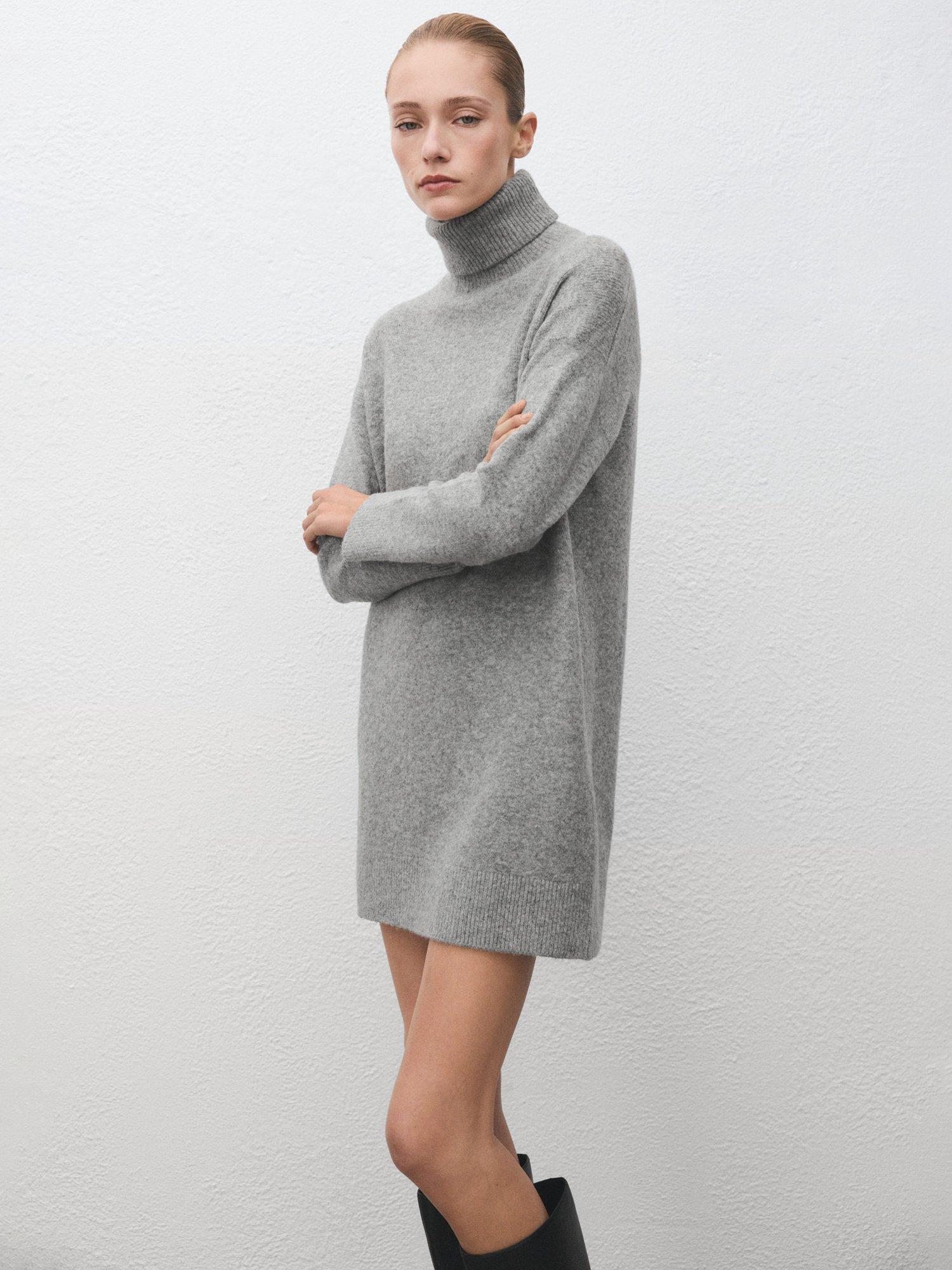Mango Taldote Midi Jumper Dress