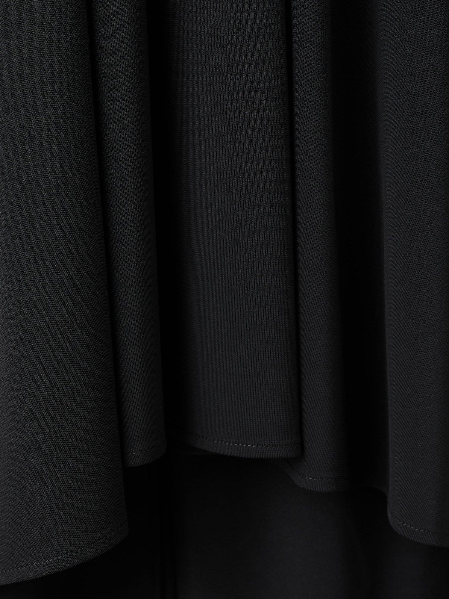 Product image 6 of 8, which shows Mango Lina High Neck Blouse, Black, M