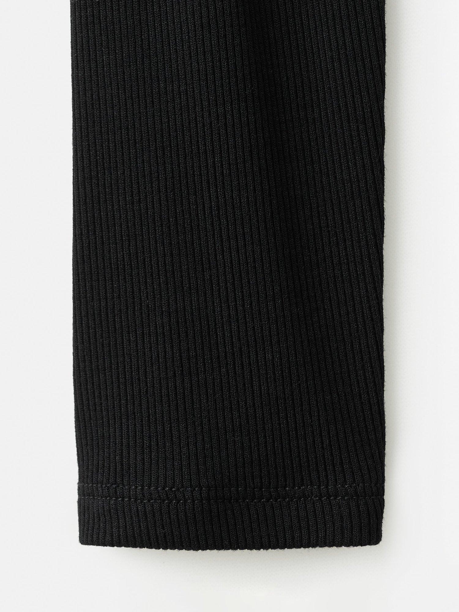 Product image 5 of 8, which shows Mango Maral Long Sleeve T-Shirt, Black, XS