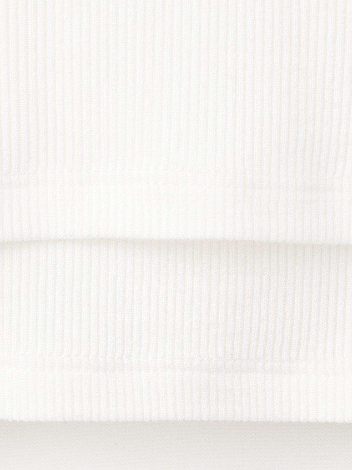 Product image 5 of 7, which shows Mango Maral Long Sleeve T-Shirt, Natural White, XS