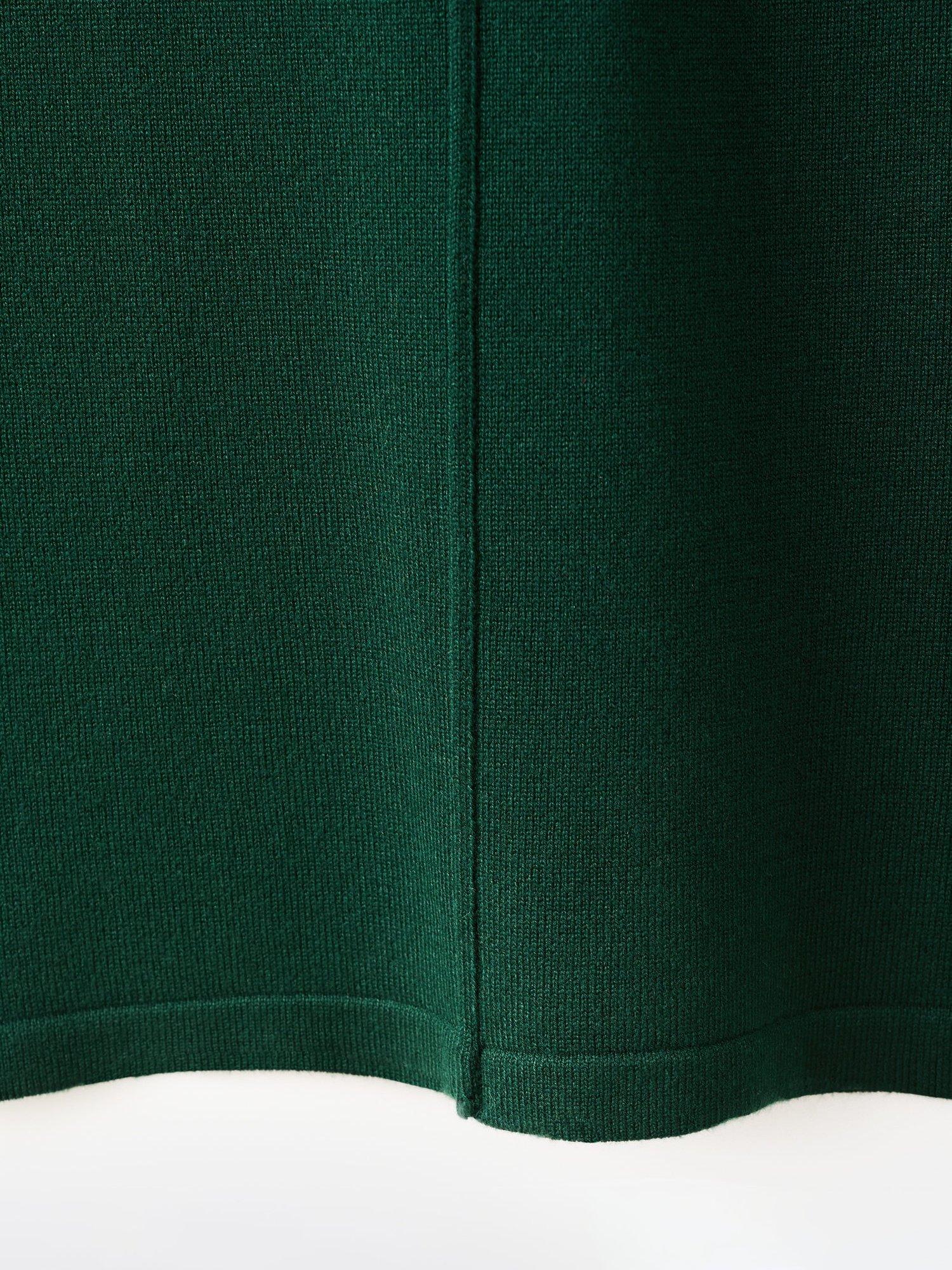Product image 5 of 8, which shows Mango Vieri Seam Detail Trousers, Dark Green, S