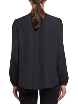 NYDJ Elsie Blouse, Black - view 2, Black
