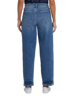 NYDJ Jemma High Rise Barrel Leg Jeans - view 2, Rainbow Blue