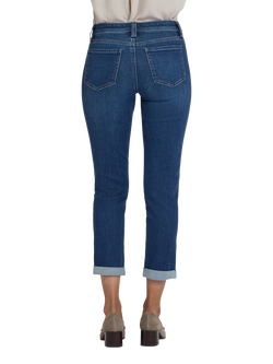 NYDJ Margot Girlfriend Jeans, Vintage Lapis - view 2, Vintage Lapis