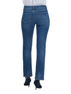 NYDJ Marilyn Embellished Straight Jeans, Lake Notre-dame - view 2, Lake Notre-dame