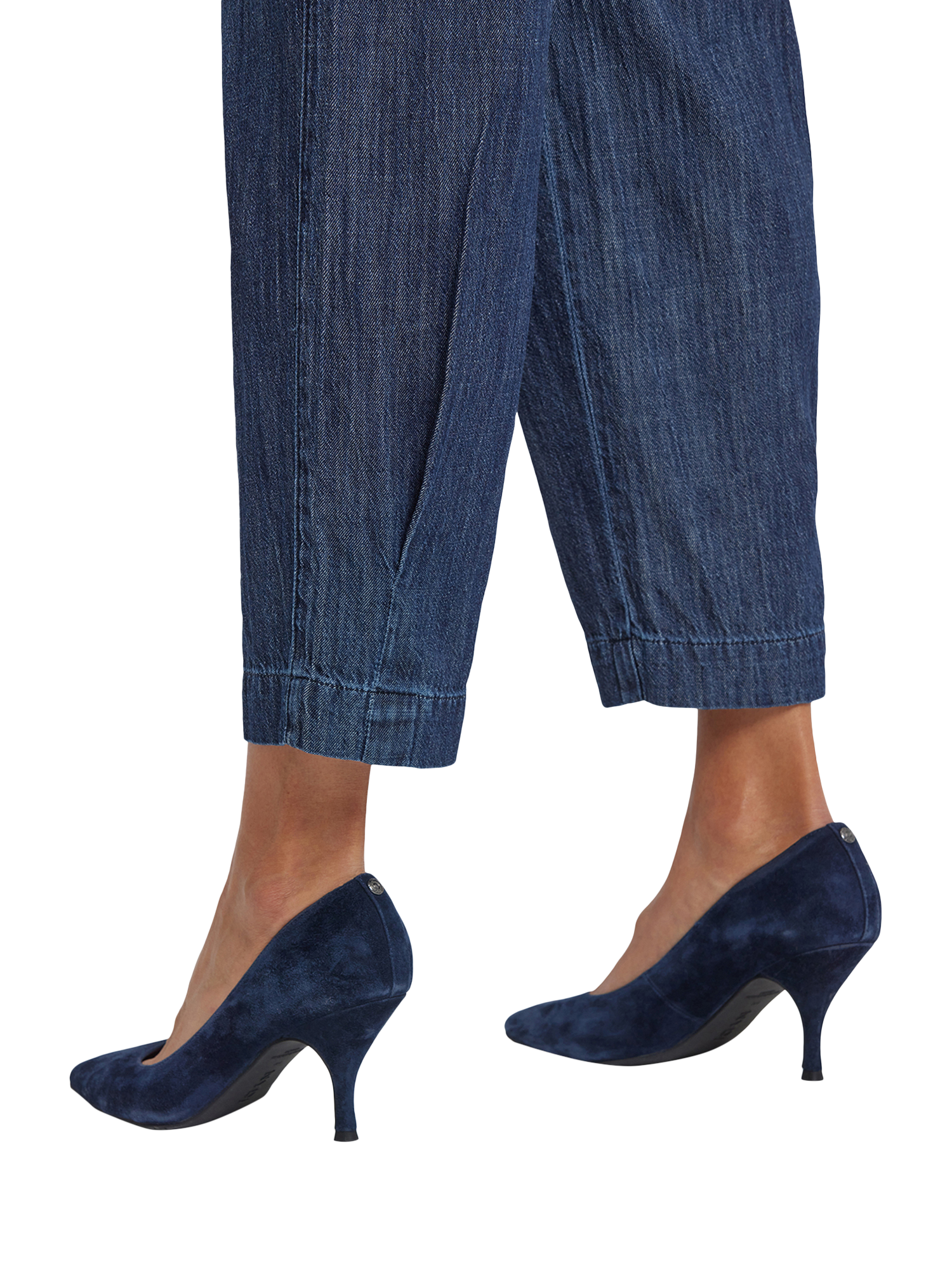 Product image 5 of 6, which shows NYDJ Balloon Trouser Jeans, La Mer, 4