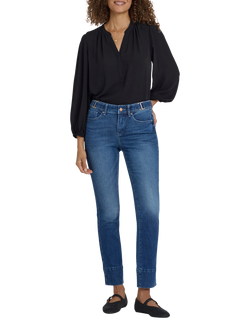 NYDJ Sheri Slim Jeans, Cool Marine, Cool Marine