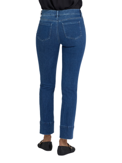 NYDJ Sheri Slim Jeans, Cool Marine - view 2, Cool Marine