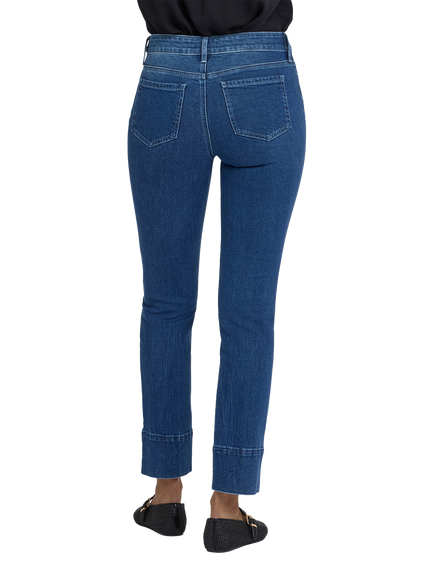NYDJ Sheri Slim Jeans, Cool Marine - view 2, Cool Marine
