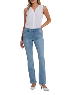 NYDJ Waist-Match™ Barbara Bootcut Jeans, Heritage Glow