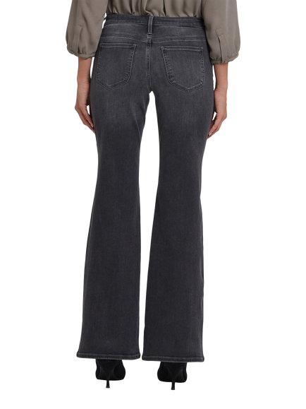 NYDJ Ava Strecth Cotton Blend Flared Denim Jeans - view 2, Gloomy Marais