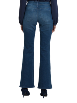 NYDJ Ava Patch Pockets Flared Jeans - view 2, Hugo Rain