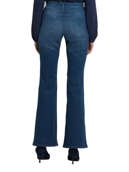 NYDJ Ava Patch Pockets Flared Jeans - view 2, Hugo Rain