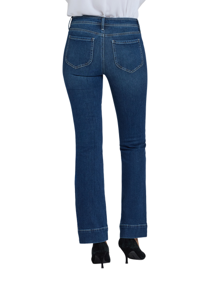 NYDJ Barbara Bootcut Jeans, Dark Loire - view 2, Dark Loire