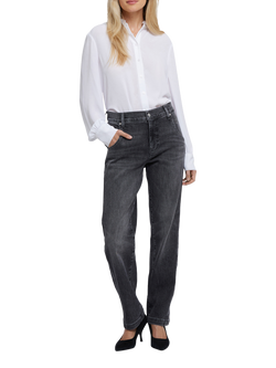 NYDJ Brooke Loose Straight Jeans, Vintage Noir, Vintage Noir