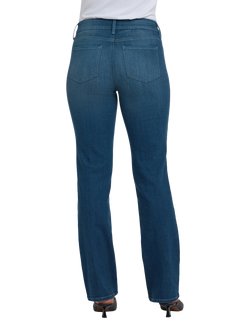 NYDJ Tall Marilyn High Rise Straight Jeans, Hugo Rain - view 2, Hugo Rain