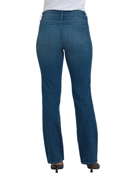 NYDJ Tall Marilyn High Rise Straight Jeans, Hugo Rain - view 2, Hugo Rain